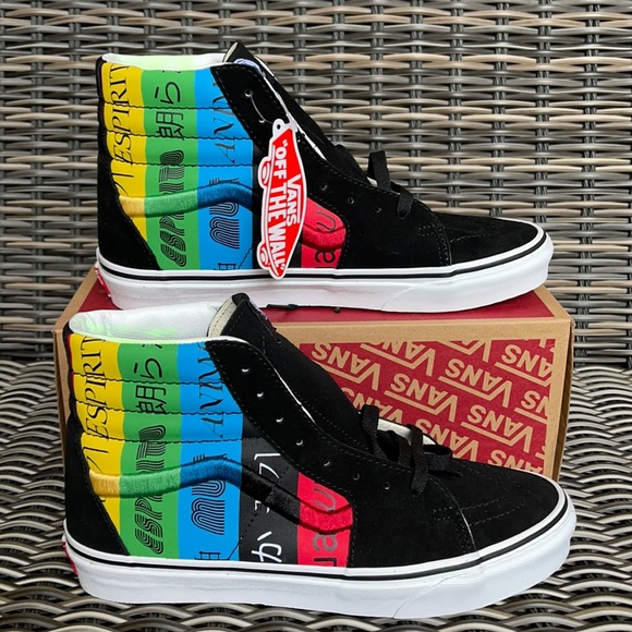 Vans Shoes - Vans Sk8-Hi Vans Spirit Multi/True White WMNS